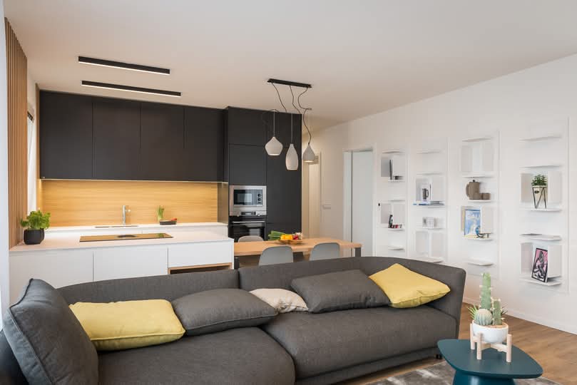 Open-space obývačka