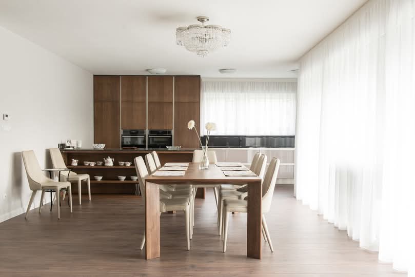 Jedáleň – elegantný interiér